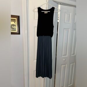 The loft two toned midi dress